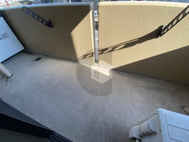 ジュネス花園のバルコニー