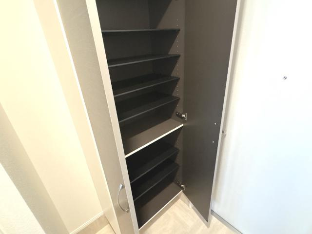 Luminous coatの収納|下駄箱