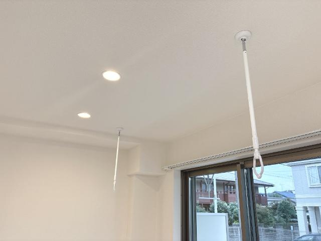 Luminous coatの設備|室内物干