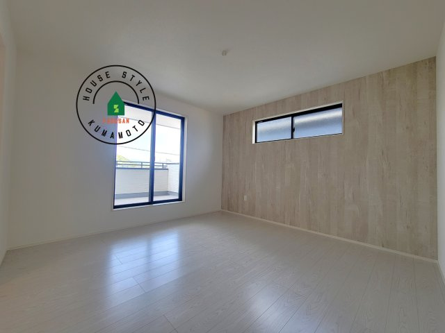 宇土市築籠町第2-2棟（3号棟）　の内観：施工例|主寝室には収納力に優れたクローゼットがありますので、お部屋もすっきり片付きます。