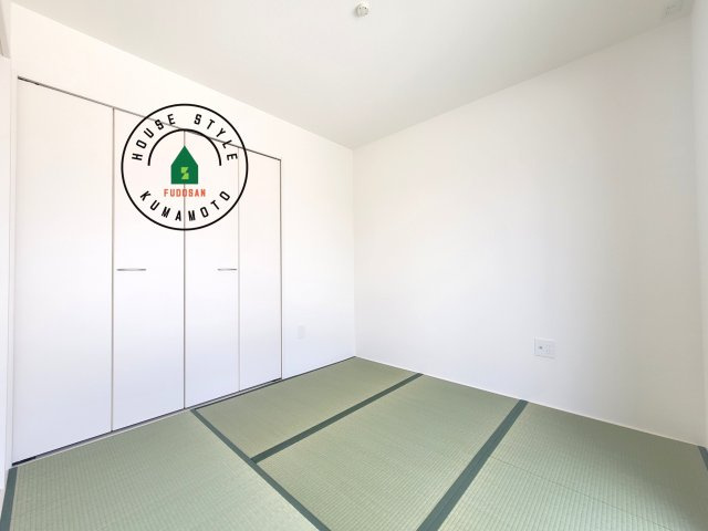 宇土市築籠町第2-2棟（3号棟）　の内観：施工例|柔らかい畳が心地よい和室