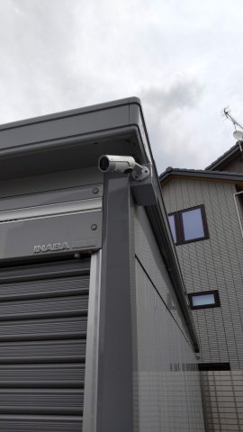 【駐車場】 | 宇都宮戸祭2丁目ガレージ | 防犯カメラ