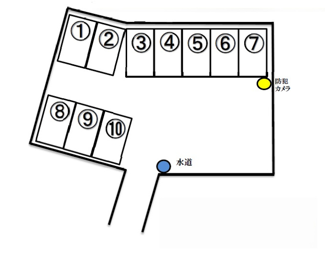 【区画図】 | 宇都宮戸祭2丁目ガレージ