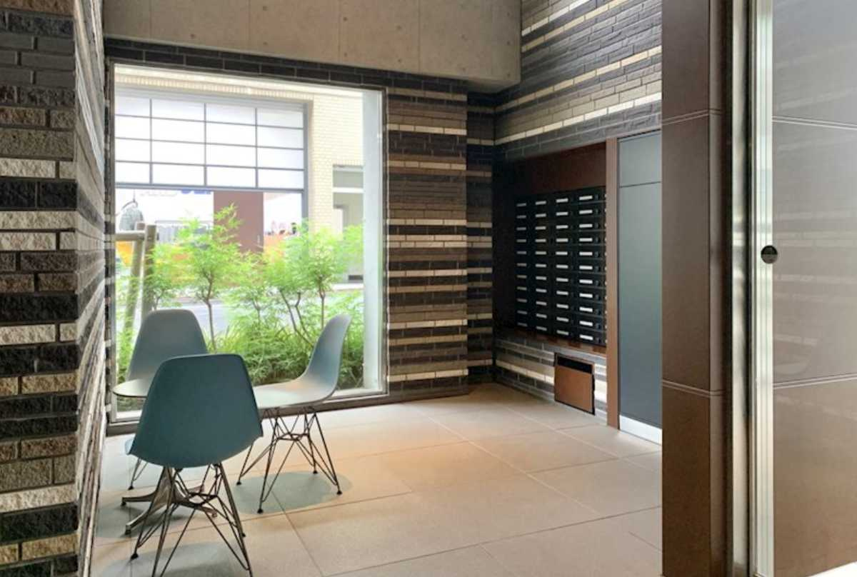 ZOOM池尻大橋　高層階　ペット相談　バイク置き場のロビー