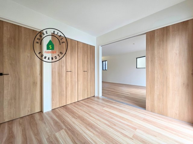 宇土市築籠町第2-2棟（6号棟）　の内観：施工例|将来的に、琉球畳を引きまして和室風にすることも可能です。