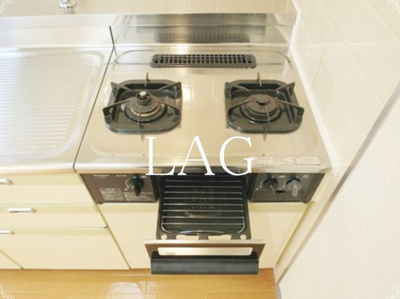 【設備】 | パレッヂ新小岩 | 2口コンロです。