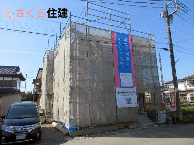 日光市木和田島第1の外観|令和7年12月完成予定！インナーバルコニーがあるので、突然の雨でもお洗濯の心配はありません◎