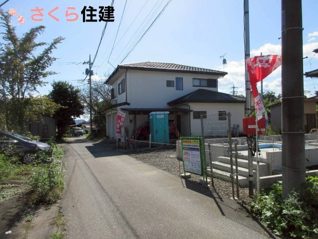 日光市木和田島第1の前面道路含む現地写真|土沢インターから車で3分◎交通アクセス良好です