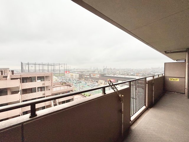 宝マンションサザンスクエアのバルコニー