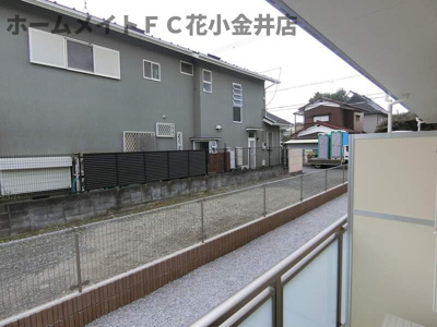 【バルコニー】 | リブリ・ルミエイトⅡ | バルコニー付きです