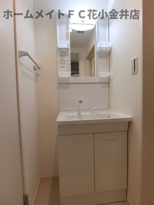 【独立洗面台】 | リブリ・ルミエイトⅡ | 忙しい朝には欠かせない洗面所です