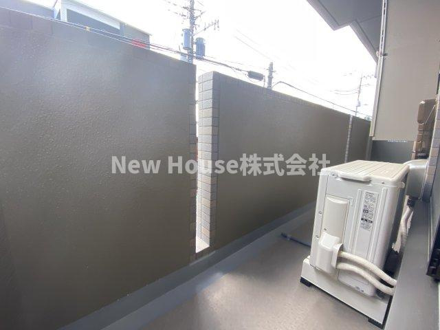 ルーブル上板橋のバルコニー