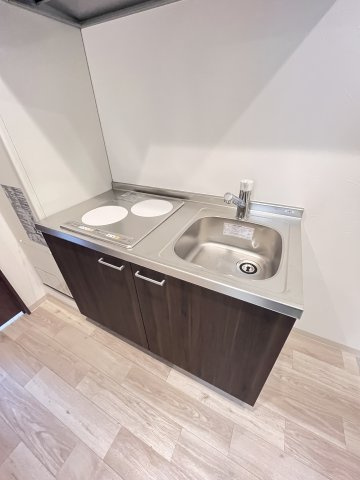 大阪市旭区赤川４丁目の賃貸マンションのキッチン