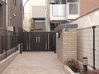 【外観パース】 | 伸光 | オートロックゲート