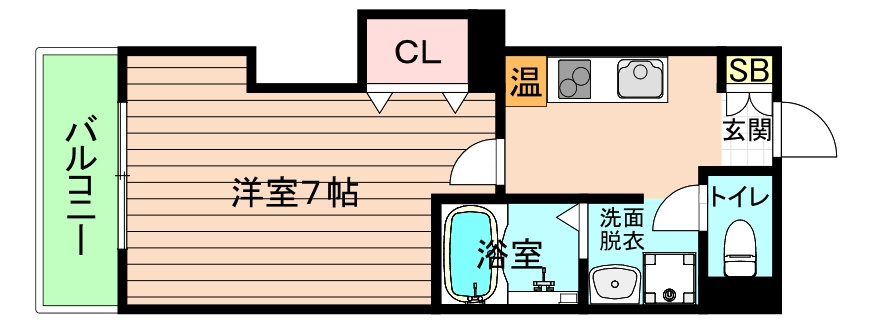 大阪市旭区赤川４丁目の賃貸マンションの間取り