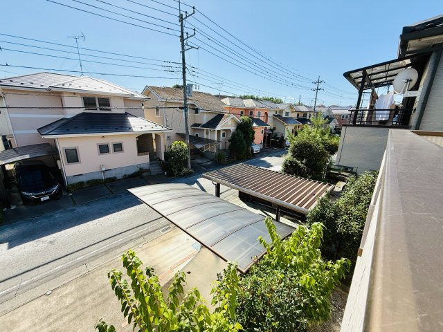 東松山市砂田町　中古戸建の展望|２階からの風景