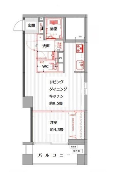 【間取り】 | アルテール新御徒町 | 間取り