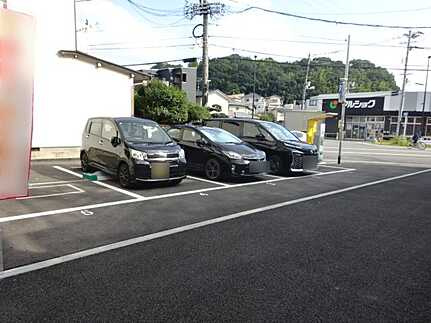 広島市南区旭１丁目の前面道路含む現地写真