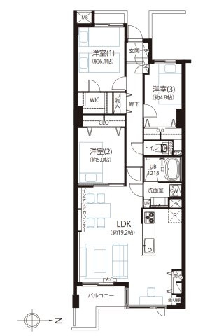 【間取り】 | □■藤沢グリーンライフマンション■□