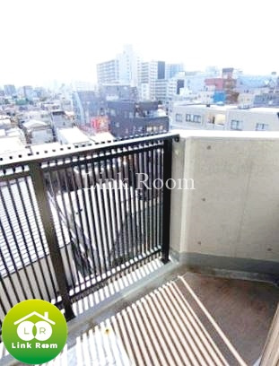 グランジット森下のバルコニー