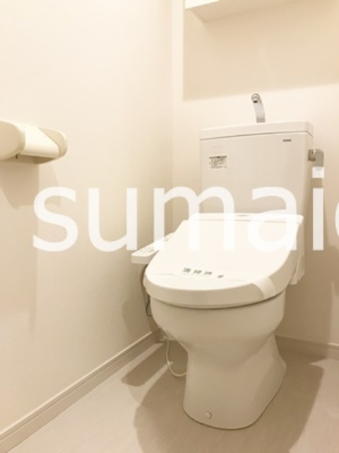 リブリ・すみれ草のトイレ|ウォシュレット付トイレ。