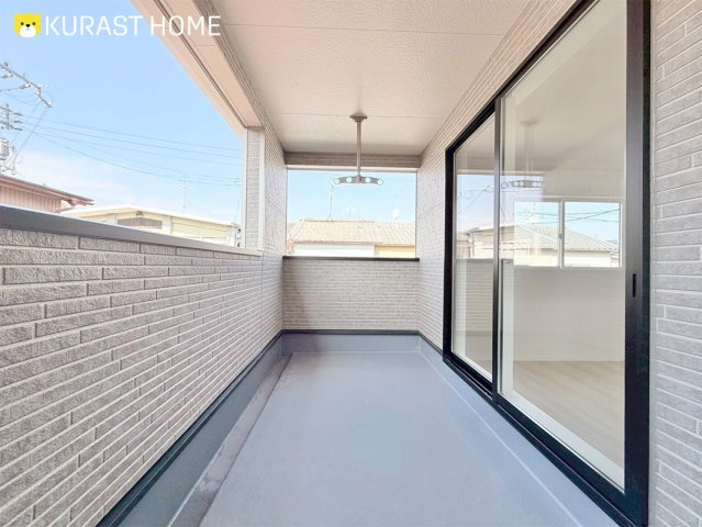 向日市森本町前田　新築戸建のバルコニー