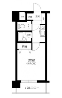 【間取り】 | セントパレス錦糸町 | 間取りです。