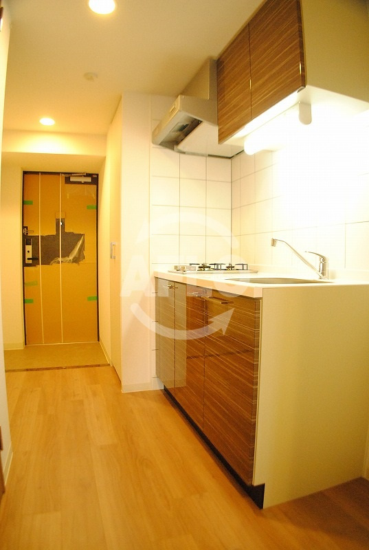 エスリード難波SOUTHの内装|エスリード難波サウス 　ガス2口コンロシステムキッチン