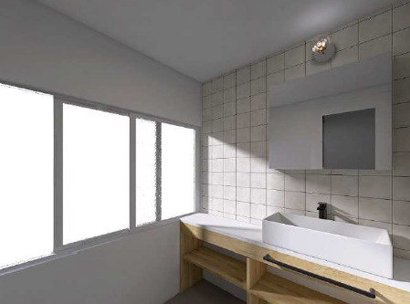 北沢ハイムの独立洗面台