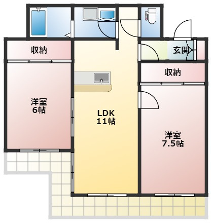 リージェントマンションの間取り