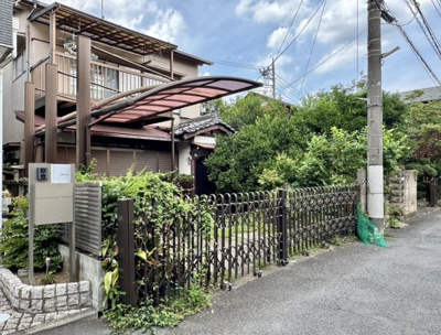 【前面道路含む現地写真】 | 【清瀬市松山2丁目・借地権上物付土地】