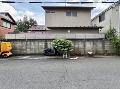 【前面道路含む現地写真】 | 【清瀬市松山2丁目・借地権上物付土地】
