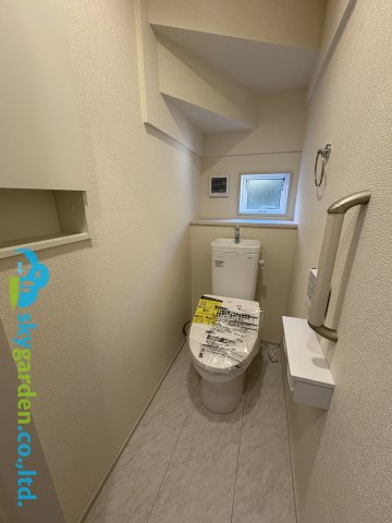 藤沢市用田　新築戸建　全2棟1号棟のトイレ|トイレです