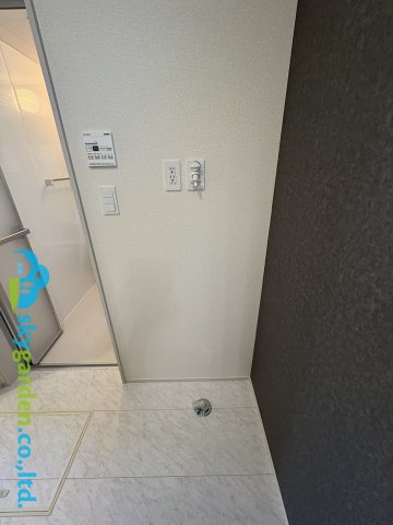 藤沢市用田　新築戸建　全2棟1号棟のランドリースペース