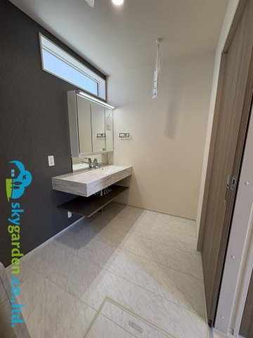 藤沢市用田　新築戸建　全2棟1号棟の脱衣所