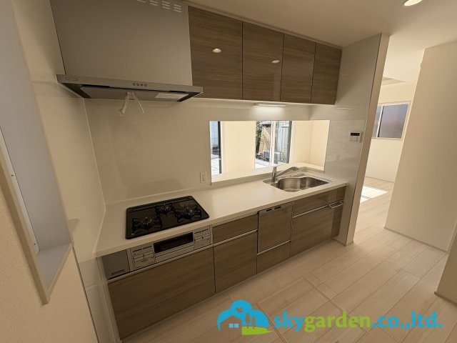 藤沢市用田　新築戸建　全2棟1号棟のキッチン