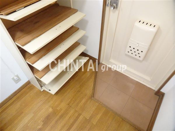 ハイツ竹井の玄関