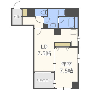 【間取り】 | レジディア心斎橋ウエスト