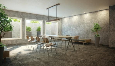 【ロビー】 | ザ・パークハビオ月島フロント