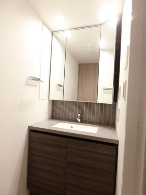 【洗面所】 | ザ・パークハビオ月島フロント