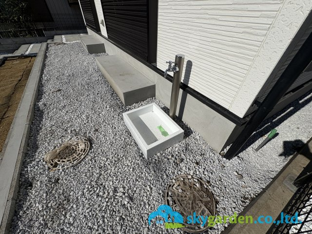 藤沢市用田　新築戸建　全2棟2号棟のその他|外立水栓