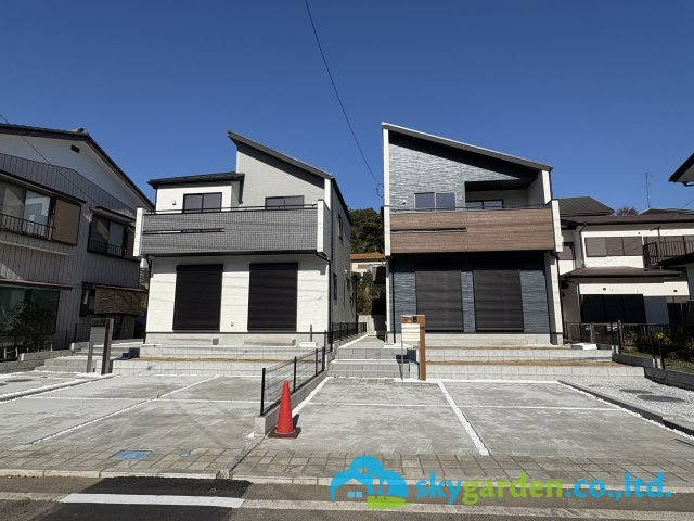 藤沢市用田　新築戸建　全2棟2号棟の外観|おしゃれな外観です