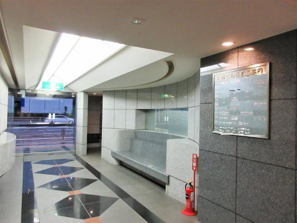 港区三田３丁目の賃貸マンションのロビー|エントランス 
