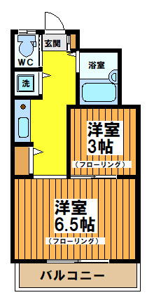 ジョイライフ桜上水の間取り