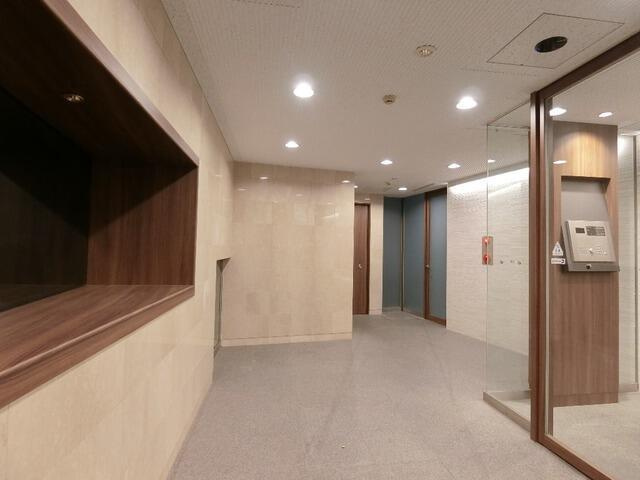 港区高輪１丁目の賃貸マンションのロビー| 