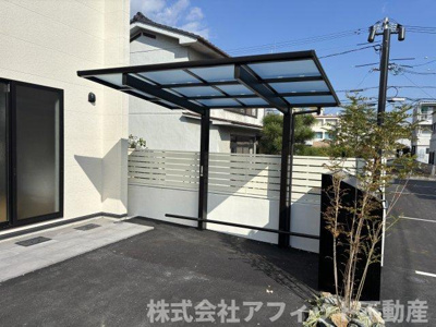 【その他共用部分】 | グランメゾンクレスト沖野上Ⅰ | 屋根付き駐輪場