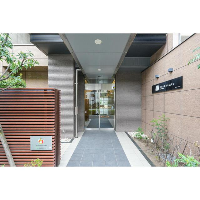 港区海岸３丁目の賃貸マンションのエントランス| 