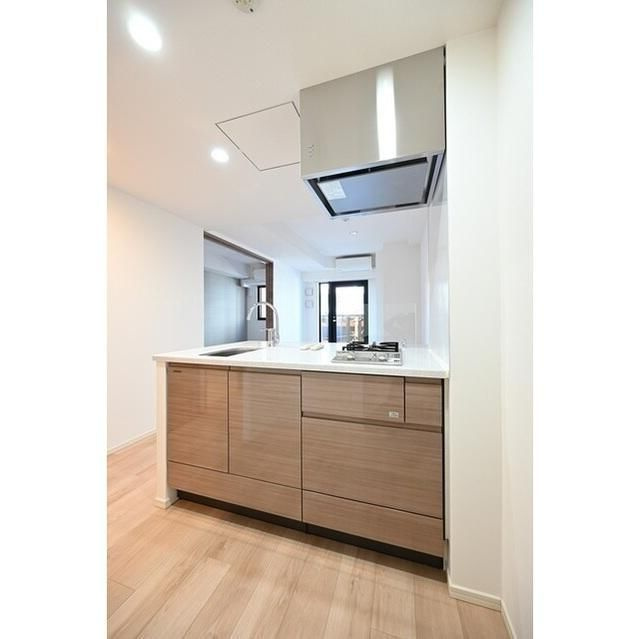 スタイリオ渋谷南平台のキッチン|■２口ガスコンロシステムカウンターキッチン