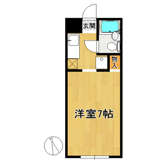 【間取り】 | 青山コーポⅢ