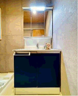 尼崎市西難波町　中古戸建の独立洗面台